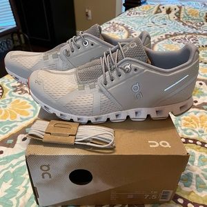 On cloud running shoes